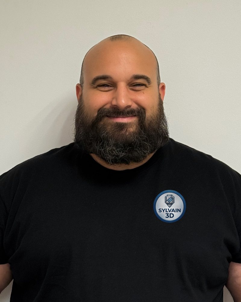 Sylvain, fondateur de SYLVAIN 3D